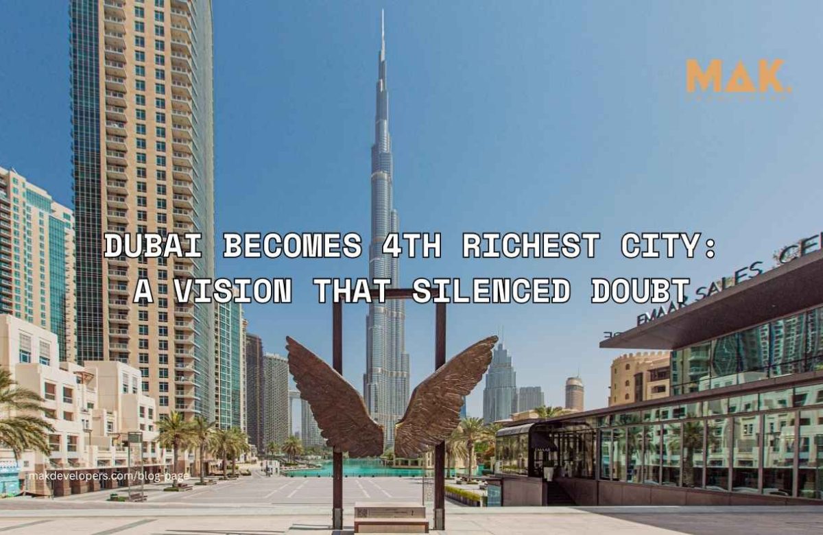 Richest city in world