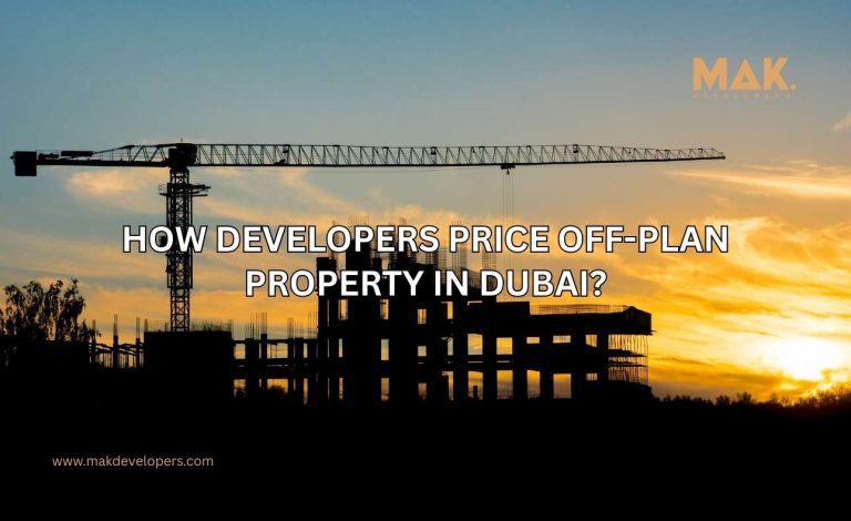 Dubai off plan property pricing