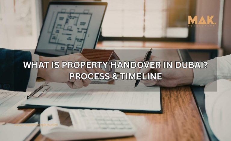 Dubai property handover process
