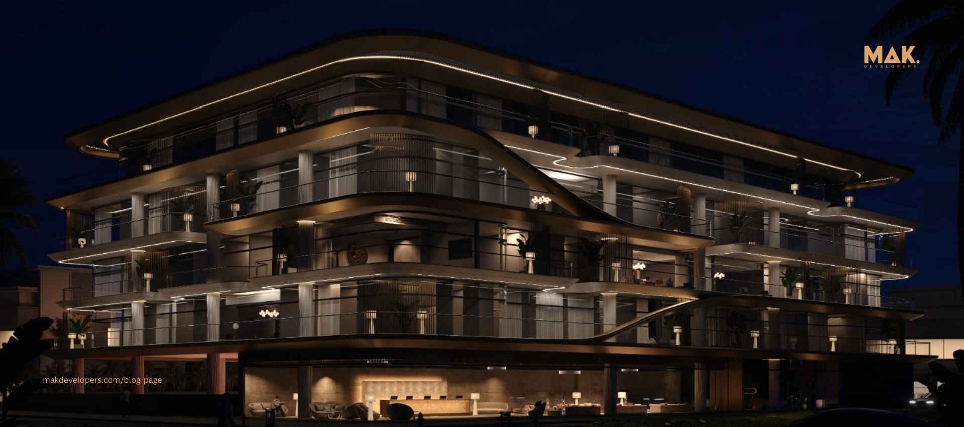 low rise buildings in Dubai