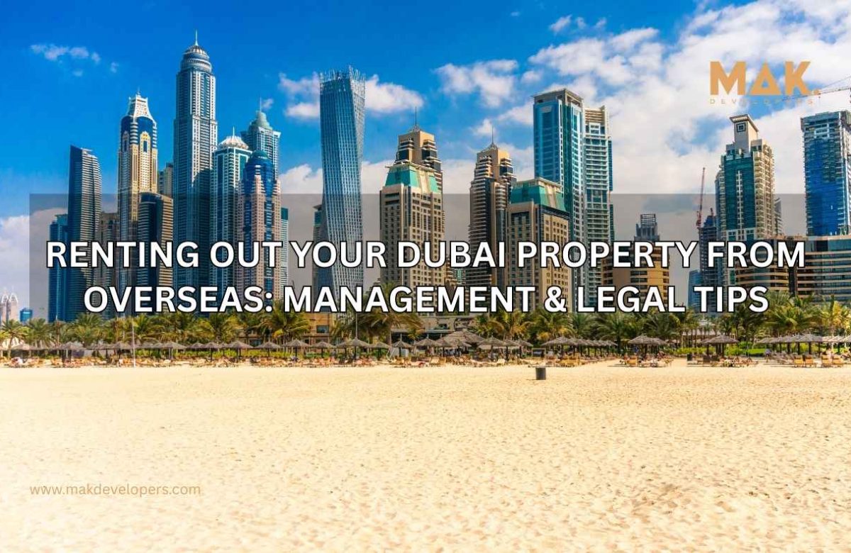 rent out Dubai property from overseas