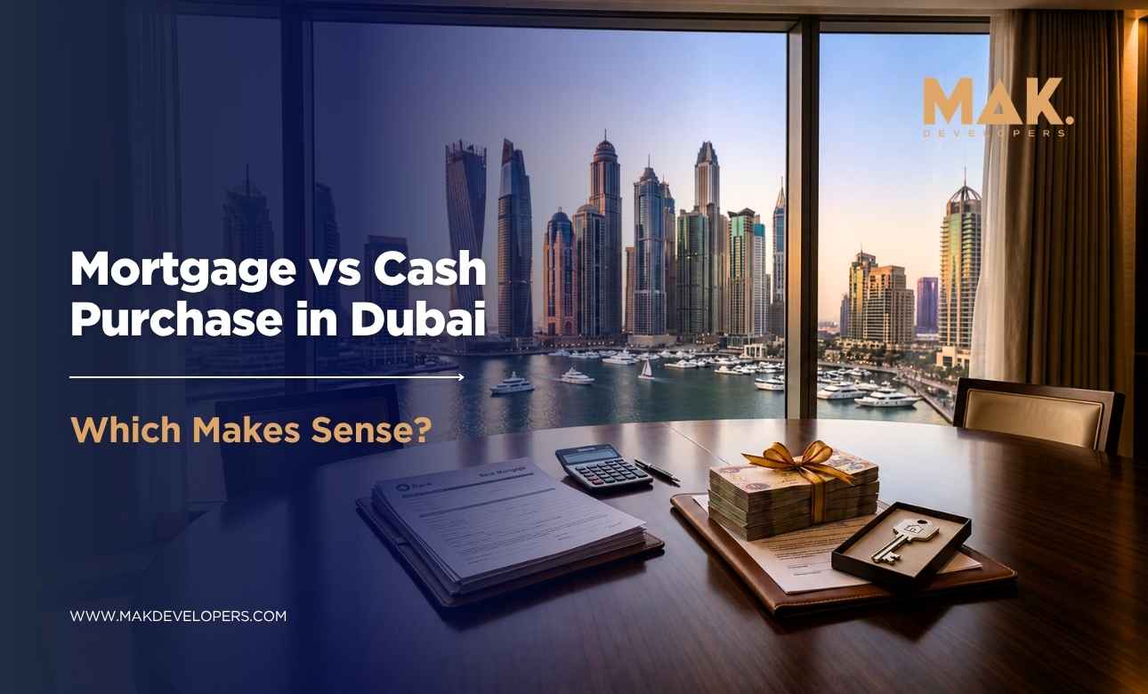 mortgage vs cash purchase Dubai